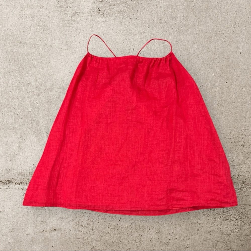 Banana Republic Linen cropped Top M